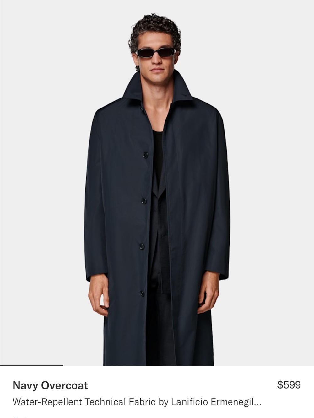 Rain coat Zegna Suitsupply